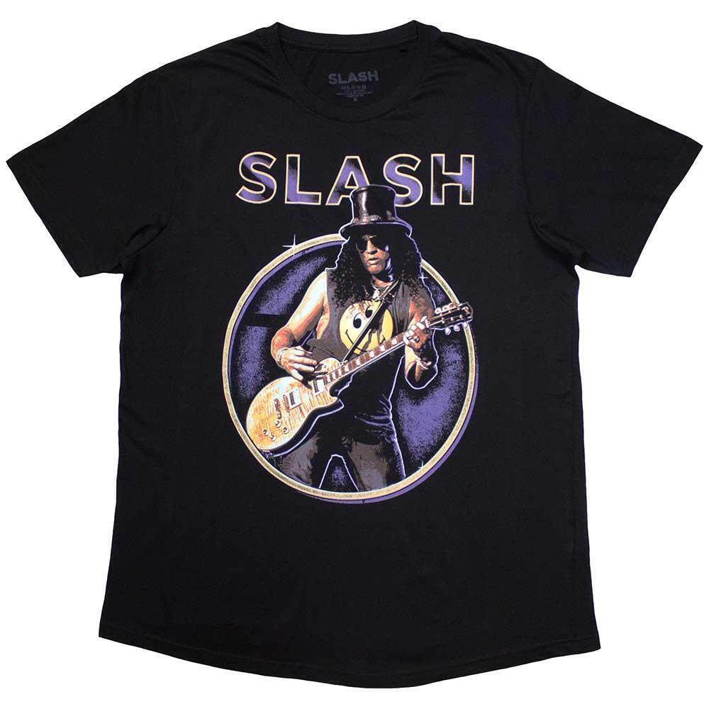 Slash Unisex T Shirt Purple Circle
